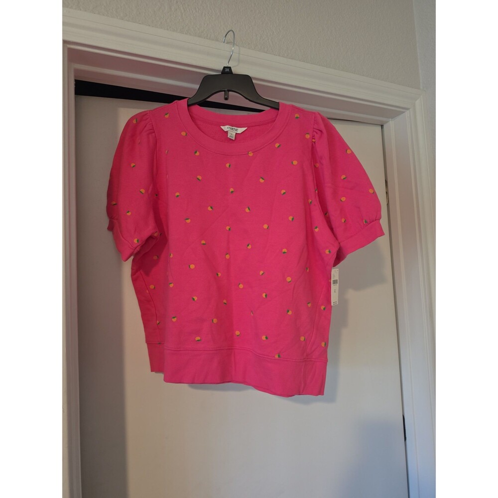 NWT Anthropologie Maeve Fleece Shirt Sz XL